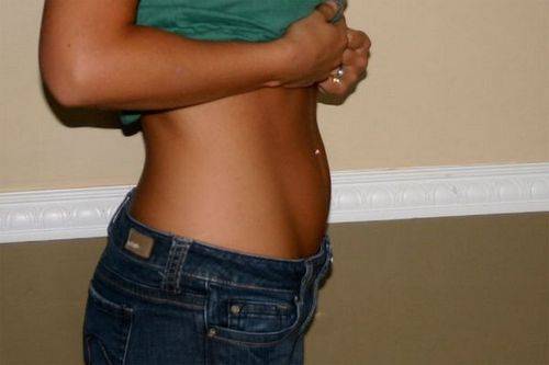 6 недель беременности ощущения в животе