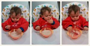 как научить ребенка кушать самому