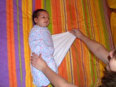 как пеленать правильно новорожденного