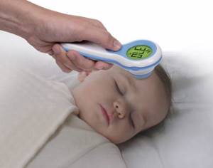 как померить температуру новорожденному электронным градусником